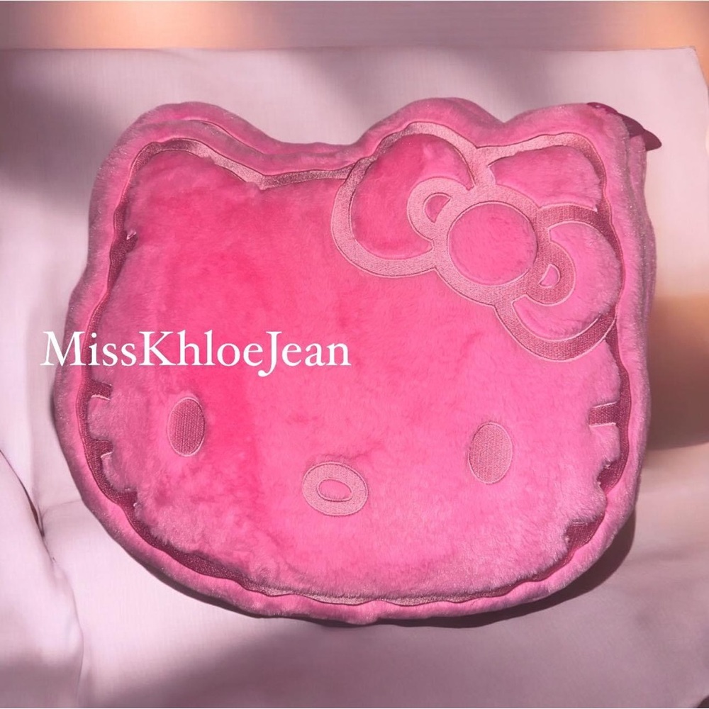 - Pink Hello Kitty Plush Pillow